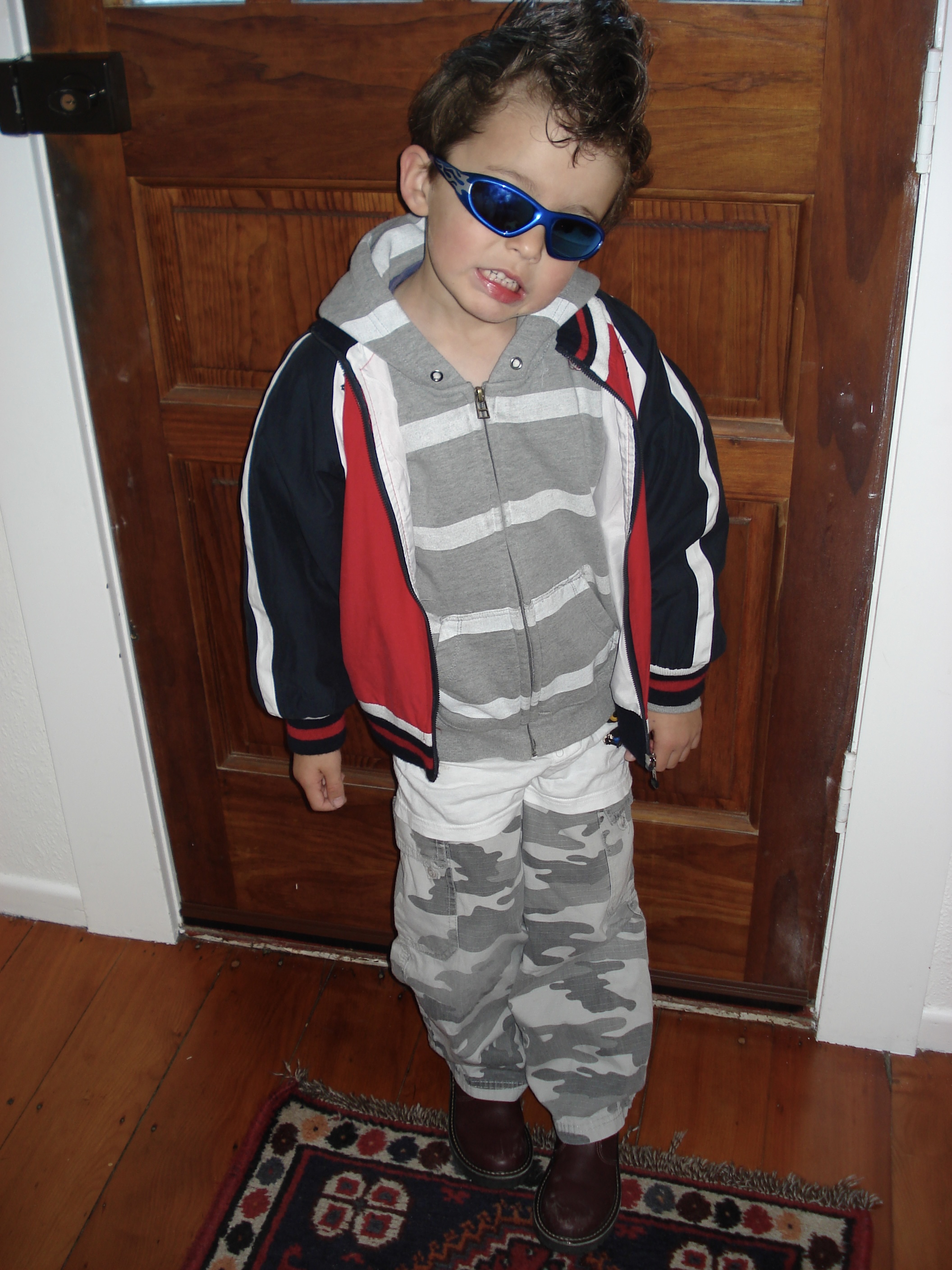 Callum as a kid