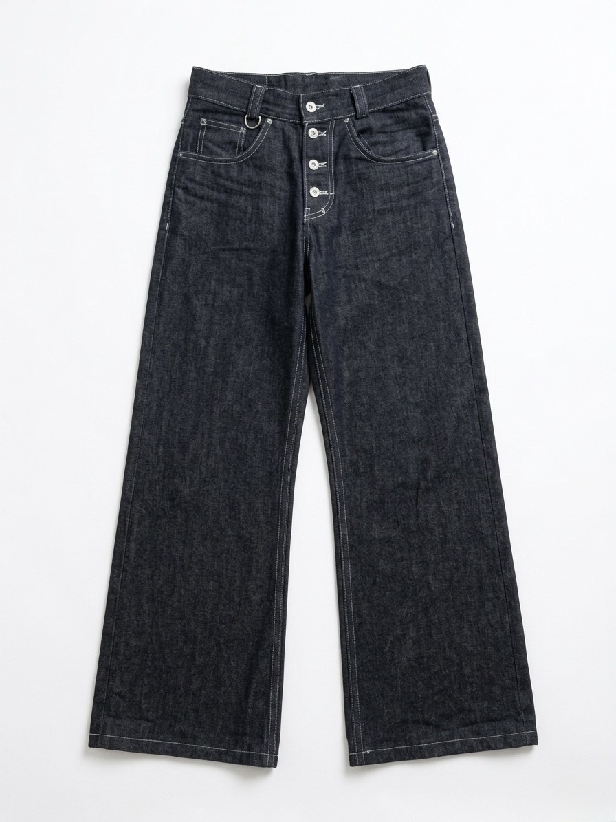 Raw indigo — unwashed front